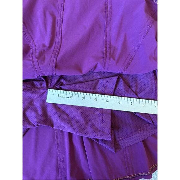 Title Nine Nimblene Swingtastic Skort Sz 8 Magenta Pink Purple - Picture 6 of 10